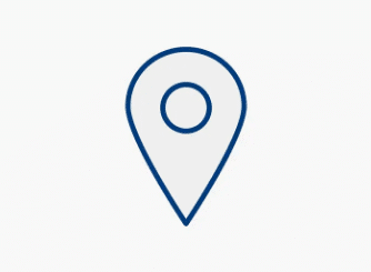 Outline of a simple car icon in blue on a light background, representing transportation and automotive themes.
