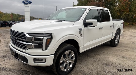 2026 F-150 Platinum, Stk# 26718